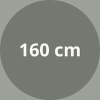 Sengegavle 160 cm