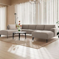 Beige sofaer