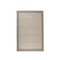 Casablanca fladvævet tæppe i lysegrå fra HC Interior Rugs
