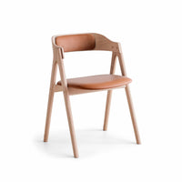 Mette | Spisebordsstol m. rygpolstring