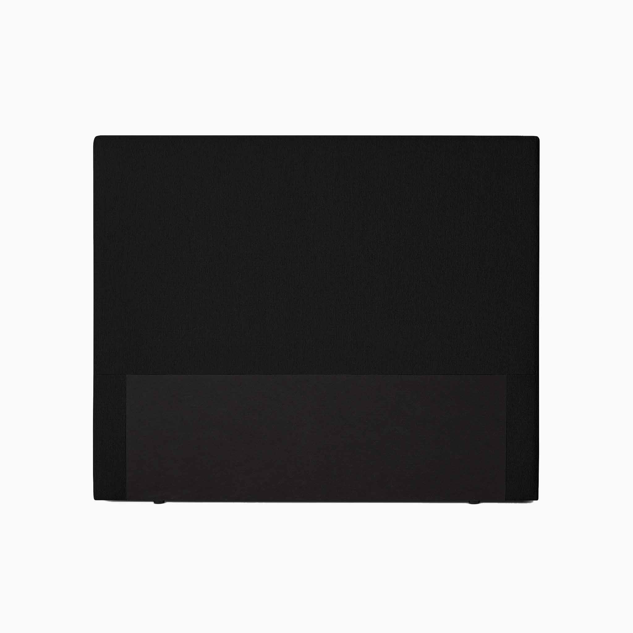 Tilkøb | Sengegavl Basic Curve sort 140 cm