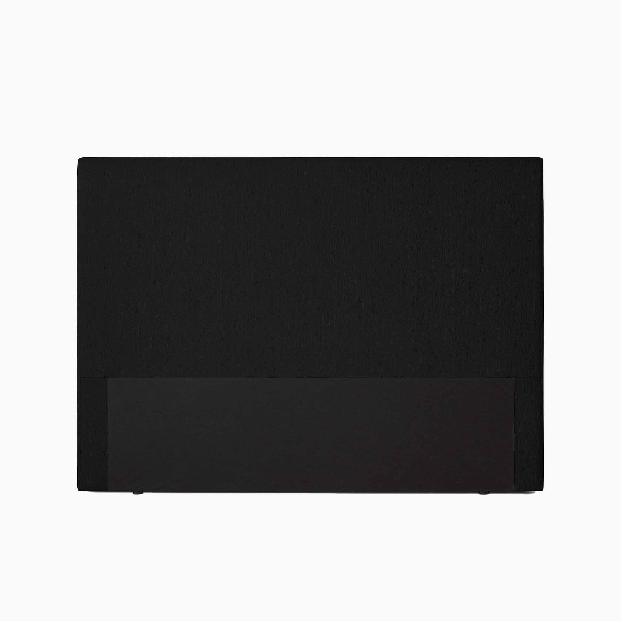 Tilkøb | Sengegavl Basic Curve sort 160 cm